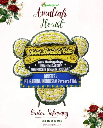 Papan Bunga Duka di Triwung Kidul