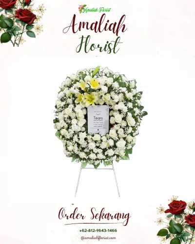 Krans Bunga Duka Cita di Triwung Kidul